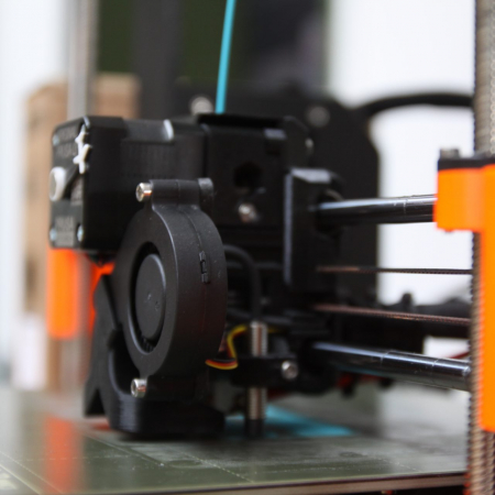 Nahaufnahme 3D-Drucker