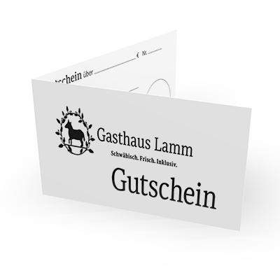 Gasthaus Lamm Gutschein